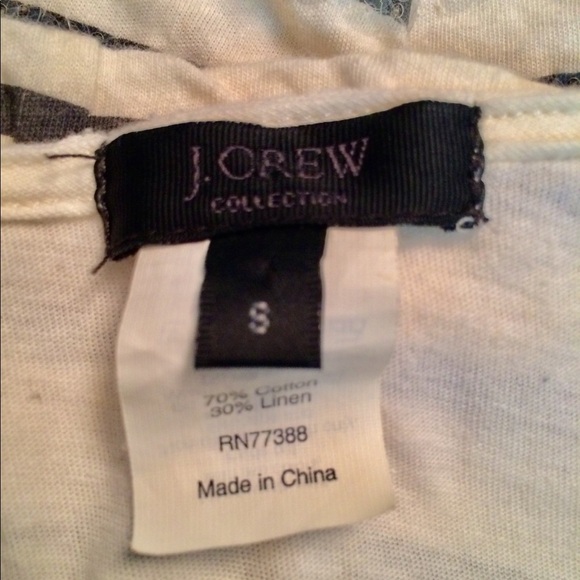 J.Crew Boat Neck Striped Top - Picture 4 of 4